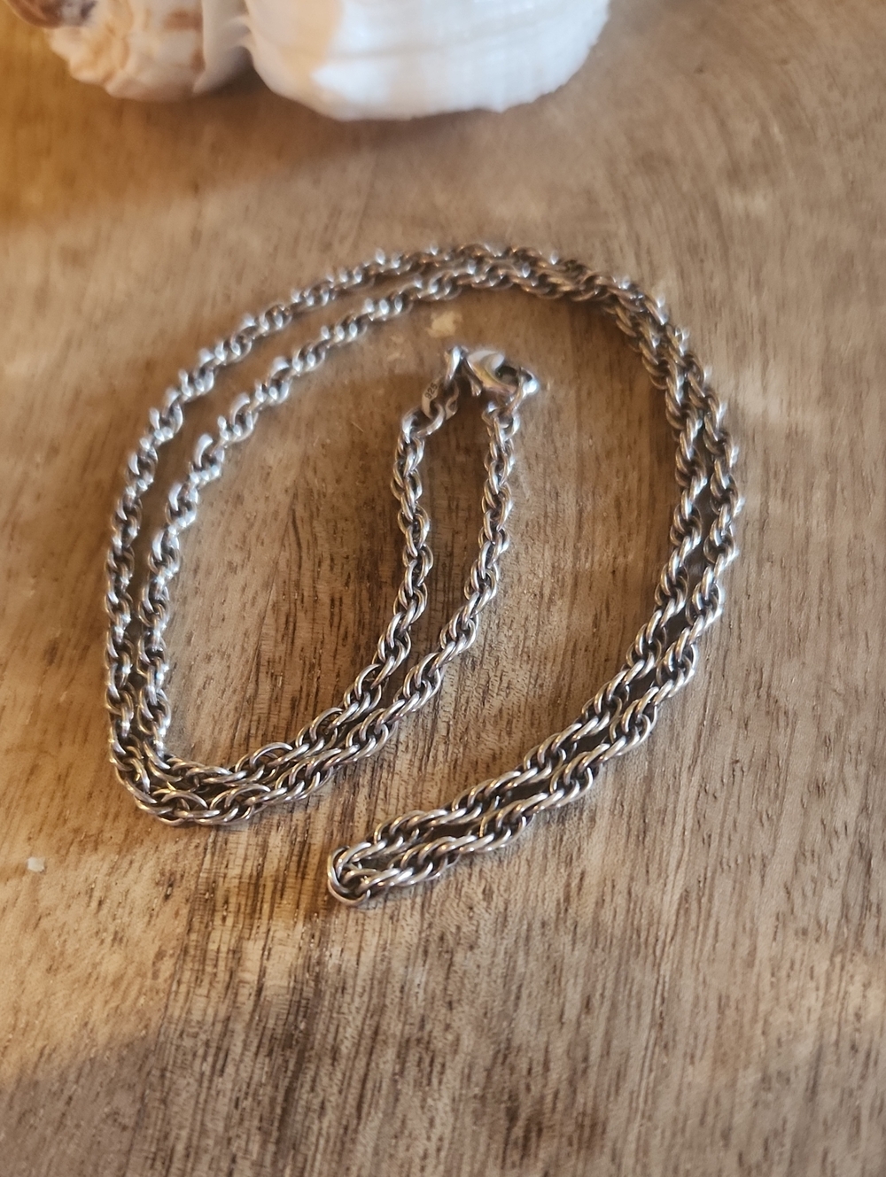 James Avery Heavy Rope Chain "20 Sterling Silver